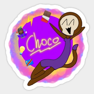 Choco Promotion Tee Sticker